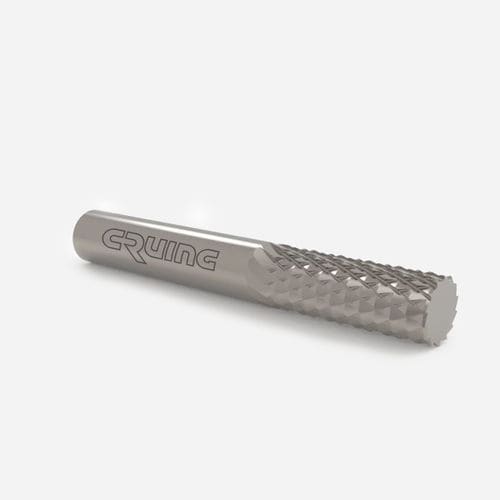 Fraise carbure monobloc - AM300 series - Cruing Italy srl - de détourage / pour composites