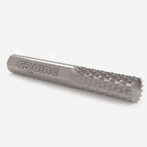 Fraise carbure monobloc - AM350 series - Cruing Italy srl - de détourage / lime / pour composites