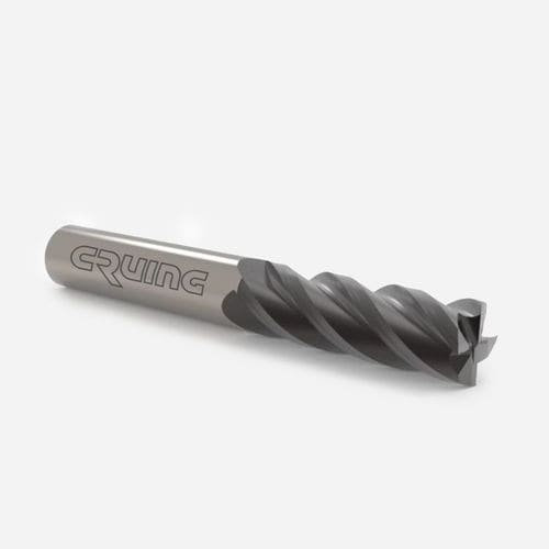 Fraise carbure monobloc - AM650 series - Cruing Italy srl - à rainurer / pour titane / de profilés