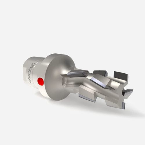 Fraise monobloc - AES1 series - Cruing Italy srl - de détourage / arête de coupe / conique