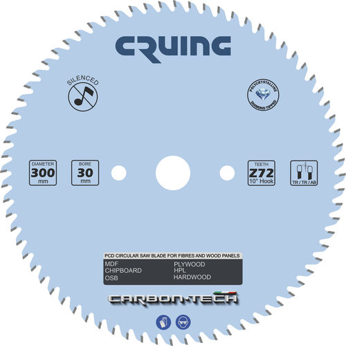 Lame de scie PCD - Cruing Italy srl - circulaire / à usage universel