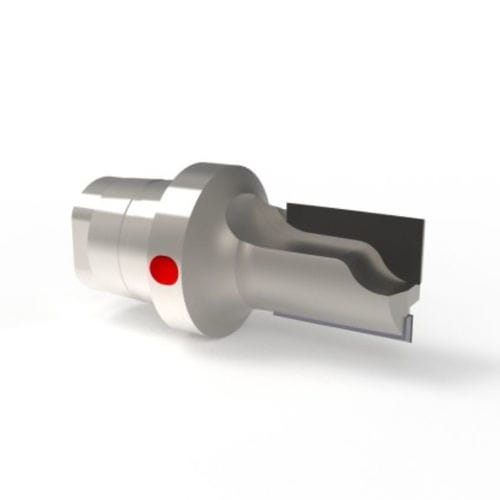 Fraise à plaquettes - AES4 series - Cruing Italy srl - PCD / pour machine CNC / de haute précision