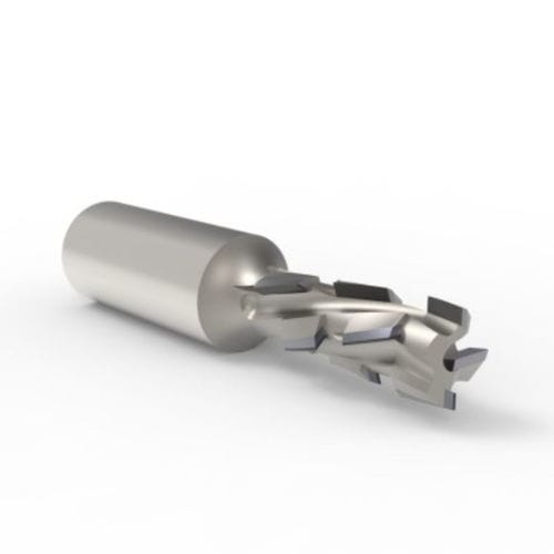 Fraise monobloc - MACH 2.3 AEH2 - Cruing Italy srl - à queue cylindrique / pour machine CNC / à 4 dents