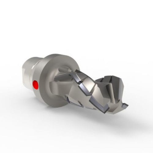 Fraise à plaquettes - MACH 3 EVO AES21  - Cruing Italy srl - PCD / à queue cylindrique / pour machine CNC