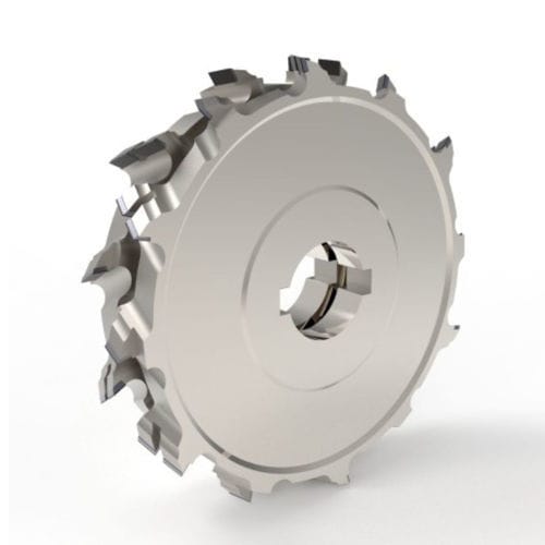 Fraise à plaquettes - DSA 45° - Cruing Italy srl - d'angle / de jointoiement / PCD