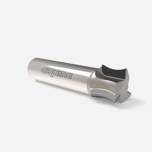 Fraise à rayon - DPSC3 - Cruing Italy srl - monobloc / à tréfler / PCD