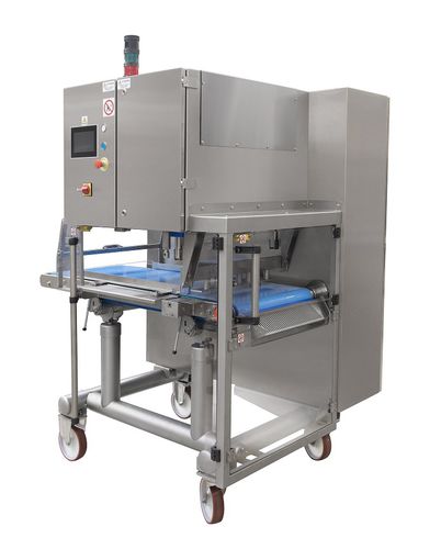 Cubeuse pour fromage - ARES - Gelmini - compacte / avec tapis d'alimentation