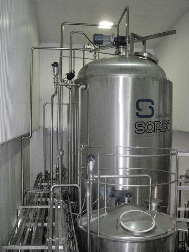 Cuve aseptique - Sordi SRL - de stockage / de stérilisation / pour produits alimentaires