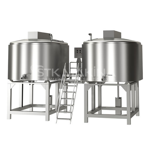 Réservoir de process - STK Makina - pour chauffage / pour le lait / cylindrique