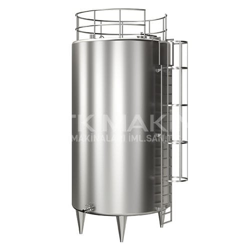Cuve de stockage - STK Makina - de lactosérum / cylindrique / verticale
