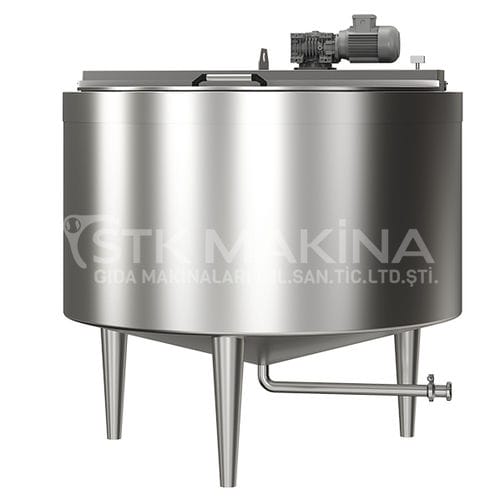 Cuve pour process de pasteurisation - STK Makina - pour crème