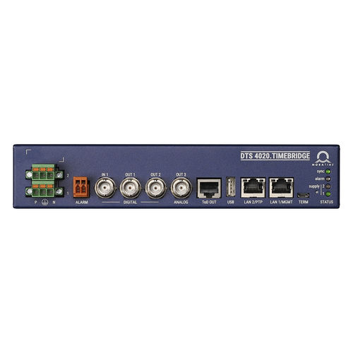Horloge PTP - DTS 4020.timebridge - MOBATIME Swiss Time Systems - synchronisée / IEEE 1588 / esclave