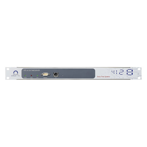 Serveur de temps NTP - DTS 4128 - MOBATIME Swiss Time Systems - GPS / 24 Vcc / rackable