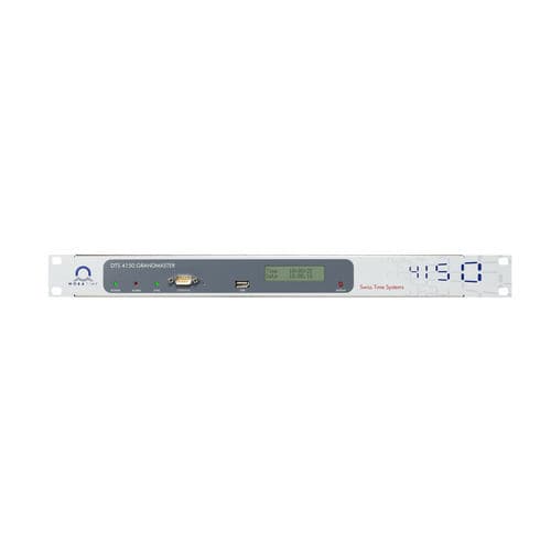 Serveur de temps PTP - DTS 4150 - MOBATIME Swiss Time Systems - IEEE1588 / GPS / GLONASS