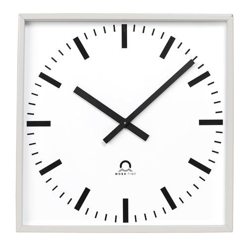 Horloge analogique - FLEX QUAD - MOBATIME Swiss Time Systems - d'intérieur / NTP / PoE