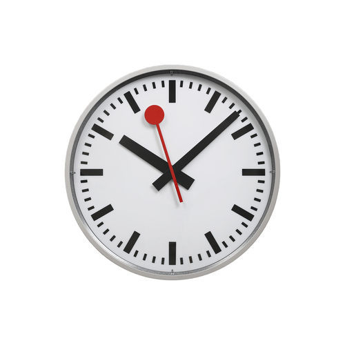 Horloge haute visibilité - METRO - MOBATIME Swiss Time Systems - synchronisée / GPS / radio DCF77