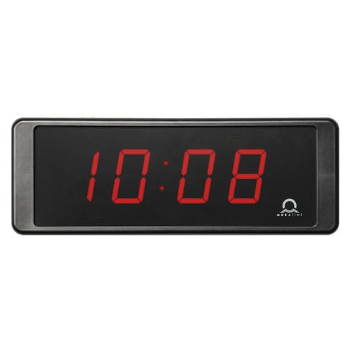 Horloge synchronisée - ECO-DC series - MOBATIME Swiss Time Systems - à LED / d'intérieur / numérique
