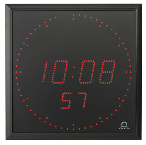 Horloge synchronisée - DA series - MOBATIME Swiss Time Systems - GPS / radio DCF77 / double face