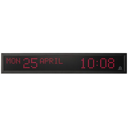 Horloge synchronisée - DK series - MOBATIME Swiss Time Systems - calendrier / GPS / radio DCF77