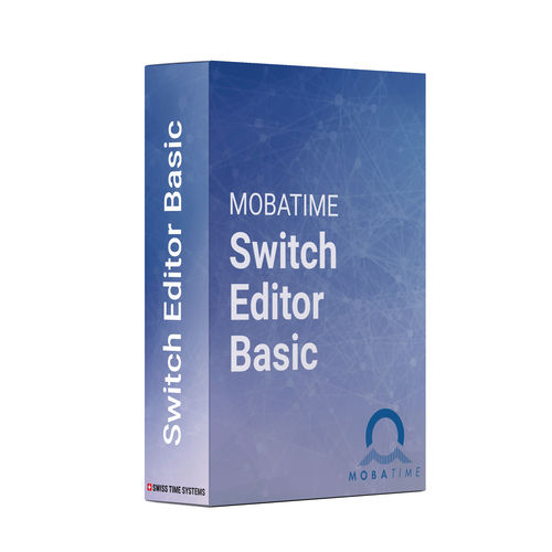 Logiciel de programmation - Switch Editor Basic - MOBATIME Swiss Time Systems - pour horloge