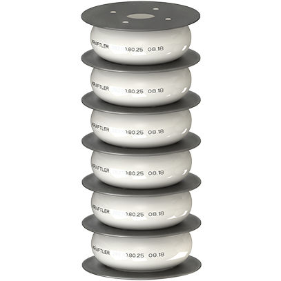 Ressort de compression - KT-40 - Kraftler - cylindrique / pour train