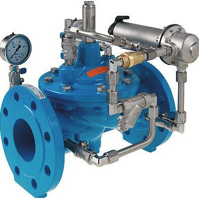 Vanne à membrane - 1500 series - Hawido AG - à commande hydraulique / de réduction de pression / pour l'eau