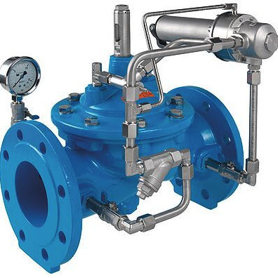 Soupape de surpression pour eau - 1400 series - Hawido AG - à commande hydraulique / standard / à bride