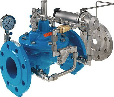 Vanne à membrane - 1300 series - Hawido AG - à commande hydraulique / de contrôle de débit / pour l'eau