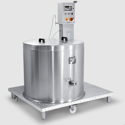 Pasteurisateur stérilisateur à vapeur - PBG300 - Frigojollinox s.r.l. - pour jus de fruits / pour purée de tomate / pour l'industrie de la boisson