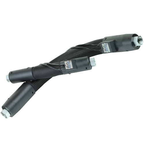 Flexible chauffant pour coextrusion - HT700 - Ogan Heating Hoses - pour colle thermofusible / pour polymères fondus / avec revêtement intérieur en PTFE