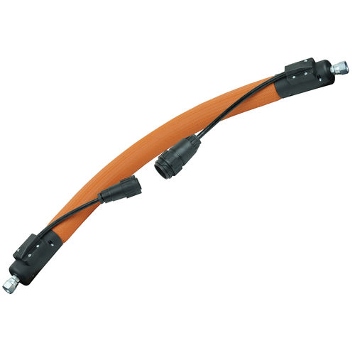 Flexible chauffant compatible Dynatec - DC series - Ogan Heating Hoses - pour colle thermofusible / en PTFE / standard