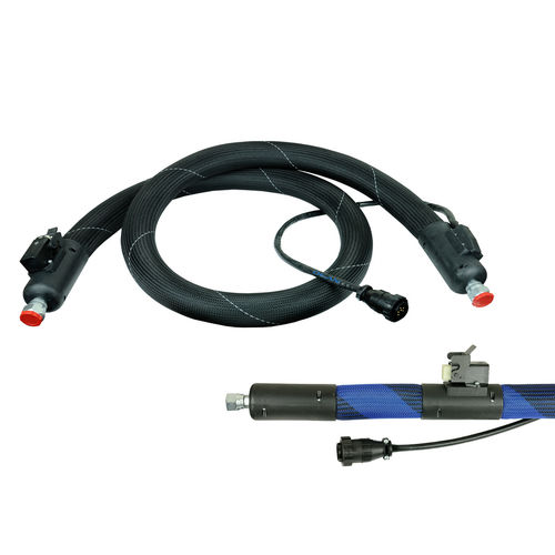 Flexible chauffant compatible Bühnen - BHN series - Ogan Heating Hoses - pour colle thermofusible / en PTFE / standard