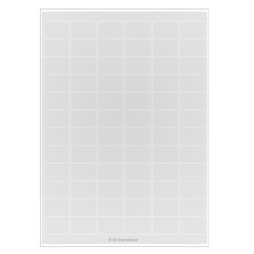 Étiquette d'identification - ZA4LIP Series - GA International - IndustriTAG - imprimable / adhésive / en papier