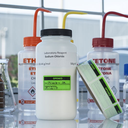 Étiquette d'identification - ZCAL-007-1R - GA International - IndustriTAG - adhésive / pour bouteilles / en rouleau