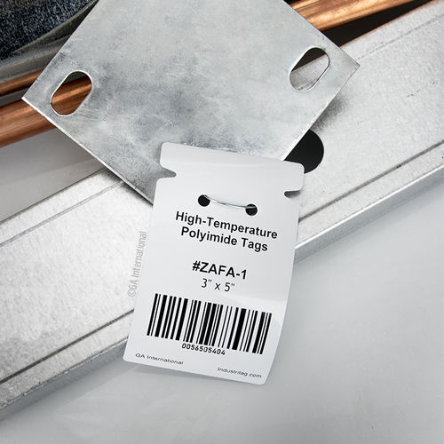 Tag d'identification - ZAFA-1 - GA International - IndustriTAG - imprimable / à transfert thermique / code-barres
