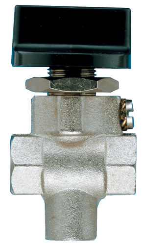 Vanne à boisseau sphérique - 5710 - Rubinetterie Bresciane - manuelle / d'aiguillage / filetée