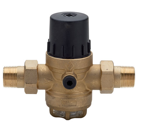 Régulateur/réducteur de pression pour eau - 300030 series - Rubinetterie Bresciane - à membrane / en laiton / en acier inoxydable