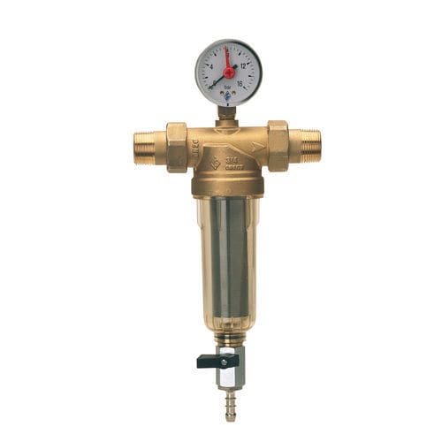 Filtre à liquide - 300200 series - Rubinetterie Bresciane - à tamis / en acier inoxydable / en acier