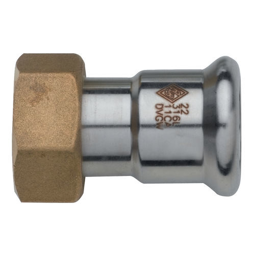 Raccord hydraulique - 525000 series - Rubinetterie Bresciane - pour air comprimé / pour gaz / push-in