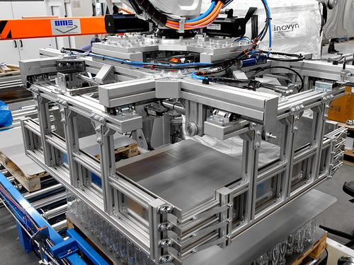 Palettiseur robotisé - TES STM GROUP - de bouteilles / de manutention / automatique