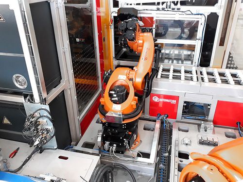 Palettiseur robotisé - TES STM GROUP - automatique / compact