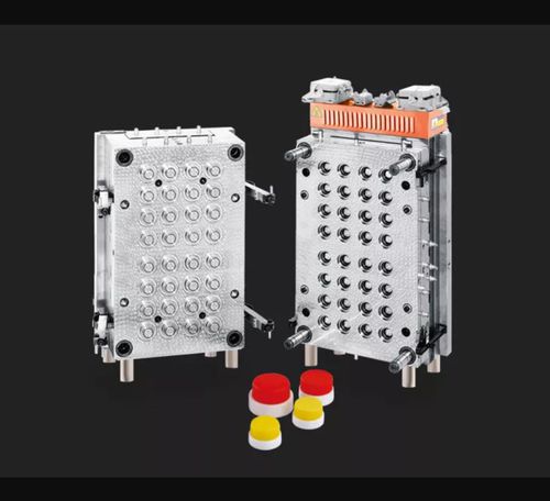Moule d'injection plastique multi-empreintes - SANTSAI MACHINERY - emballages / pour bouteilles PET / bouchons