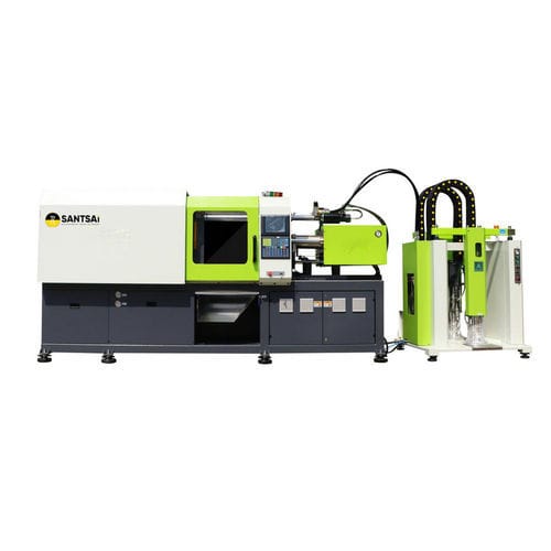 Presse à injecter horizontale - LSR5555 - SANTSAI MACHINERY - hydraulique / pour le caoutchouc silicone / pour le caoutchouc silicone liquide