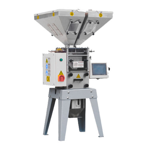 Doseur-mélangeur gravimétrique - SWH series - SANTSAI MACHINERY - pour granulés plastiques / proportionnel / pneumatique