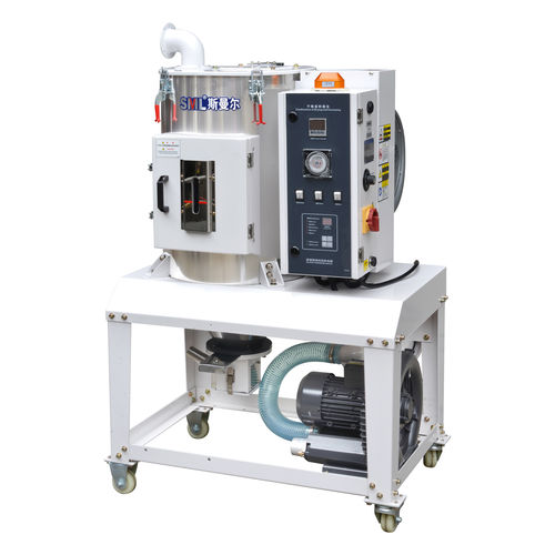 Sécheur à air chaud - SLC series - SANTSAI MACHINERY - continu / pour granulés plastiques / alimentateur