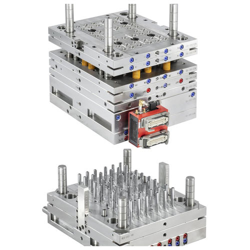 Moule d'injection plastique multi-empreintes - SANTSAI MACHINERY - à canaux chauds / pièces techniques / petites séries