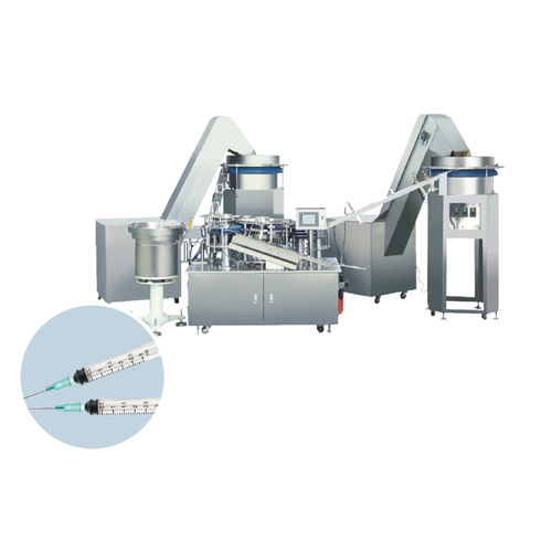 Machine d'assemblage automatique - ZZ-001IV - SANTSAI MACHINERY - de seringues / pour applications médicales / compacte