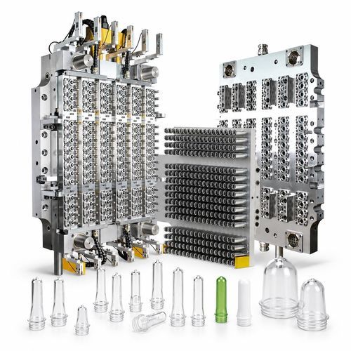 Moule d'injection plastique multi-empreintes - PETPROFORM - SANTSAI MACHINERY - à canaux chauds / de préformes / pour bouteilles PET
