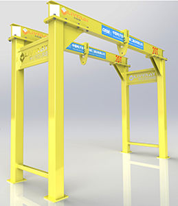 Portique de soudage - Shenzhen Liwumei Industrial Equipment Co.,Ltd. - en acier