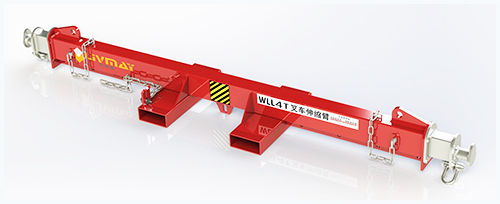 Palonnier en croix - Shenzhen Liwumei Industrial Equipment Co.,Ltd. - pour canalisations / fixe / télescopique